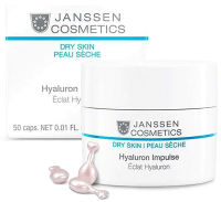 Гель для лица Janssen Hyaluron Impulse Концентрат с гиалуроновой кислотой (50 капсул) - 
