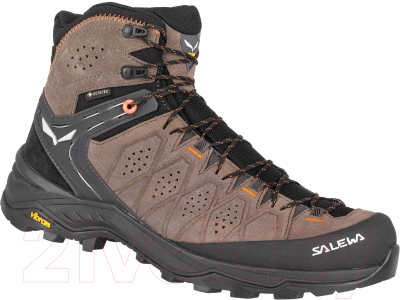Трекинговые ботинки Salewa Ms Alp Trainer 2 Mid GTX Wallnut / 61382-7512 (р-р 10.5, оранжевый)