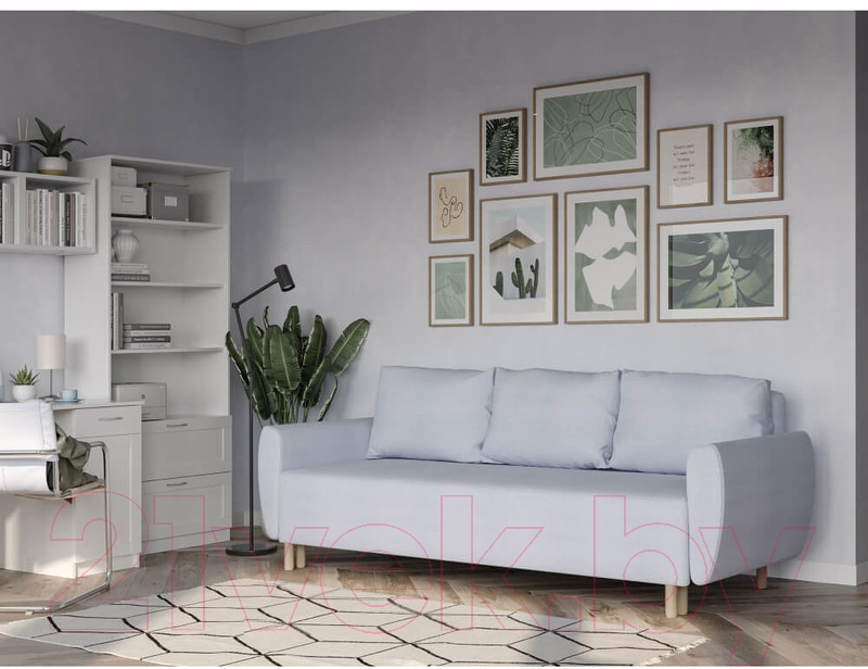 Диван Mio Tesoro Тулисия (Pastel Blue) — фото 6