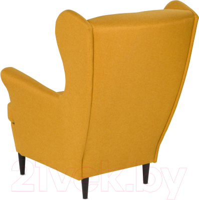 Кресло мягкое Mio Tesoro Тойво (Yellow/Orange)