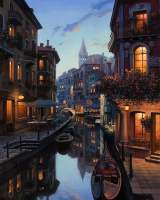 Картина по номерам Kolibriki Вечерняя Венеция 40х50 VA-2096 - 