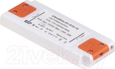 Адаптер для светодиодной ленты AKS UltraSlim 15W/12V