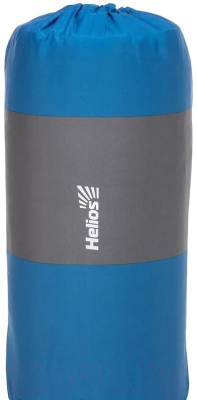 Туристический коврик Helios 190x65x6 / HS-006 (голубой/серый)