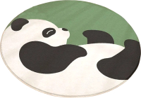 Коврик Mio Tesoro Panda 1.0 C0015273A 100х100 (зеленый) - 