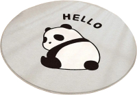 Коврик Mio Tesoro Panda 4.0 C0015273D 100х100 (серый) - 