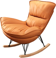Кресло-качалка Mio Tesoro Монга / 108551531 (оранжевый) - 