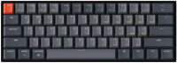 Клавиатура Keychron K12 Grey RGB Gateron G Pro Red Switch RU / K12-B1 - 