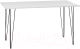 Обеденный стол Soma Kari 100x60 (белый/черный) - 