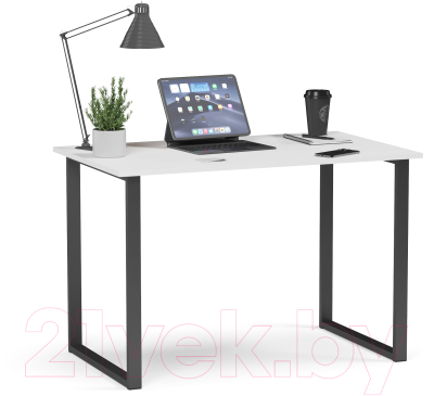 Письменный стол Soma Bliss 100x60 (белый/черный)
