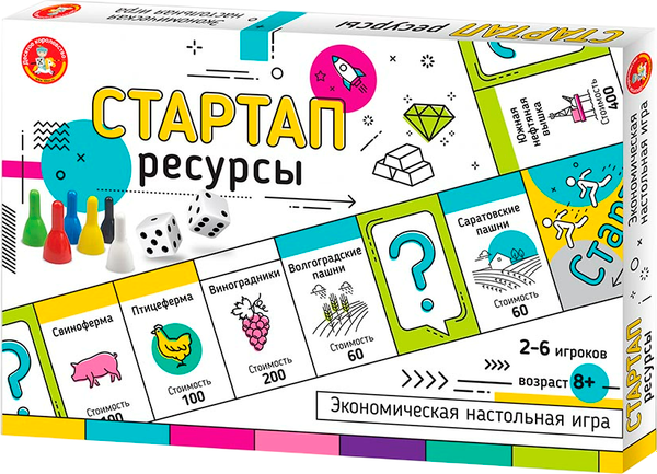 Настольная игра Десятое королевство Стартап Ресурсы / 04860