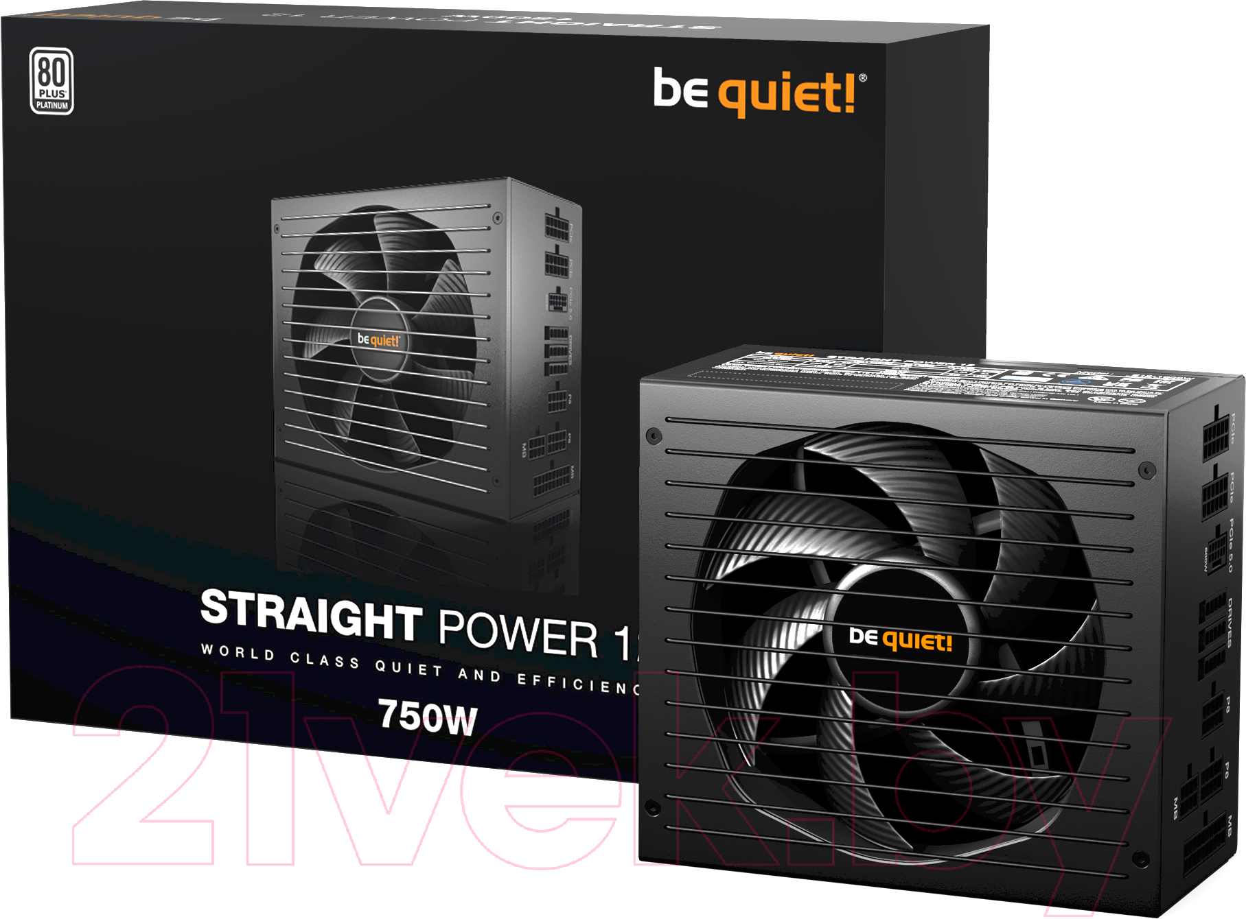 Блок питания для компьютера Be quiet! Straight Power 12 Modular Gold 750W (BN336)