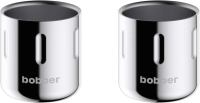 Набор стаканов для горячих напитков Bobber Shot-100 Glossy (2шт, зеркальный) - 