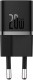 Миниатюра изображения товара Адаптер питания сетевой Baseus GaN5 Fast Charger Mini 1C 20W EU / CCGN050101 (черный)