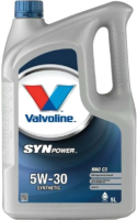 Моторное масло Valvoline SynPower RNO C3 5W30 / 895069 (5л) - 