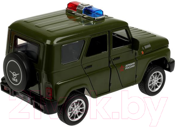 Автомобиль игрушечный Технопарк Uaz Hunter Армия России / HUNTER-124SL-GNAR