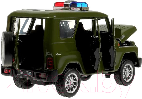 Автомобиль игрушечный Технопарк Uaz Hunter Армия России / HUNTER-124SL-GNAR