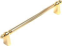 Ручка для мебели Cebi A1121 МР11 (192мм, глянцевое золото) - 