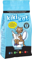 Наполнитель для туалета Kiki Kat Активированный уголь (5л/4.2кг) - 