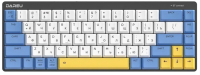Клавиатура Dareu EK868 (белый/синий/желтый/Red Switch) - 