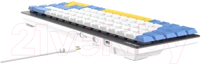 Клавиатура Dareu EK868 (белый/синий/желтый/Red Switch)