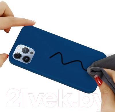 Чехол-накладка G-Case Для iPhone 14 Pro (темно-синий)