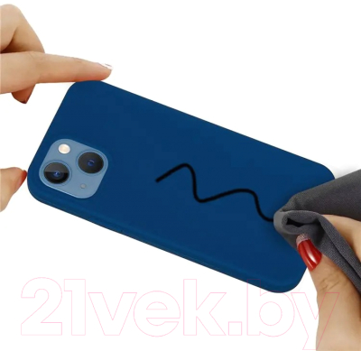 Чехол-накладка G-Case Для iPhone 14 (темно-синий)