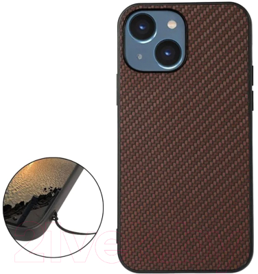 Чехол-накладка G-Case Для iPhone 14 (коричневый)