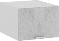 Шкаф под вытяжку ТриЯ Гранита 1В5ГП (белый/бетон снежный) - 