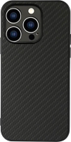 Чехол-накладка G-Case Для iPhone 14 Pro (черная кожа) - 