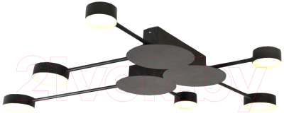 Потолочный светильник Mirastyle XL-20601/6 BK