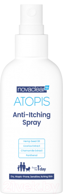 Спрей для тела Novaclear Atopis Для кожи склонной к раздражению для детей и взрослых (100мл)