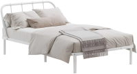 Полуторная кровать Домаклево Мира 120x200 (белый) - 