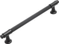 Ручка для мебели Cebi A1117 МР24 (192мм, черный) - 