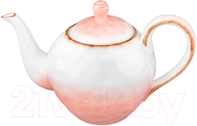 Заварочный чайник Elan Gallery Кантри / 760121 (коралловый)