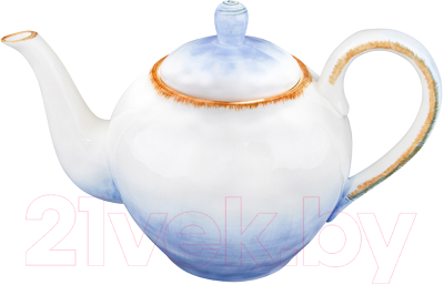 Заварочный чайник Elan Gallery Кантри / 760149 (небесно-голубой)