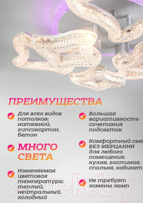 Люстра LED4U L3737-6