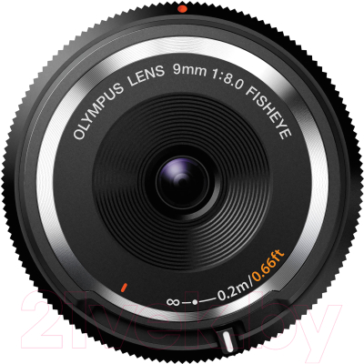 «рыбий глаз» Olympus Body Cap Lens 9mm f8.0