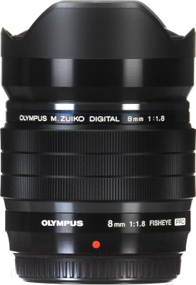 «рыбий глаз» Olympus М.Zuiko Digital ED 8mm f1.8 Fisheye PRO (черный)
