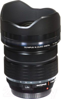Широкоугольный объектив Olympus М.Zuiko Digital ED 7-14mm f2.8 PRO (черный)