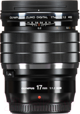 Универсальный объектив Olympus Digital ED 17mm f1.2 PRO (черный)