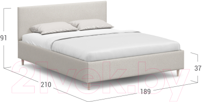 Купить Двуспальная кровать Moon Family 1259 / К004434 в Бобруйске