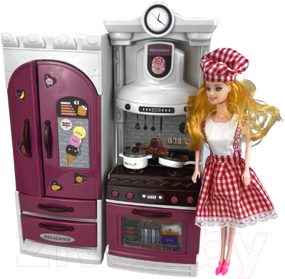 Комплект аксессуаров для кукольного домика КНР Modern Kitchen Cabinets / ТА070218CA