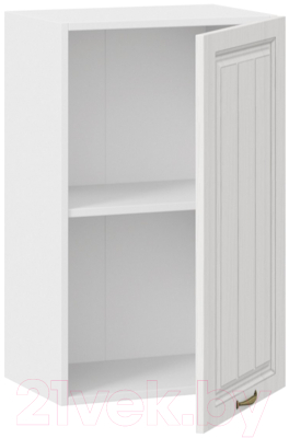 Шкаф навесной для кухни ТриЯ Лина 1В45 (белый/белый)