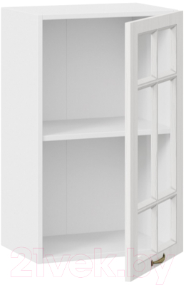Шкаф навесной для кухни ТриЯ Лина 1В45С (белый/белый)