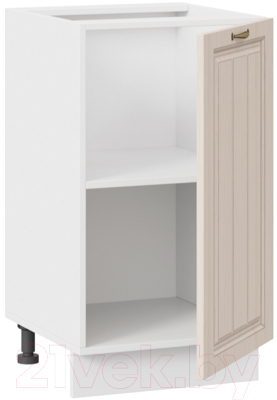 Шкаф-стол кухонный ТриЯ Лина 1Н45 (белый/крем)