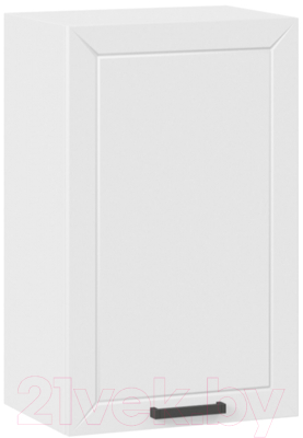 Шкаф навесной для кухни ТриЯ Лорас 1В45 (белый/холст белый)