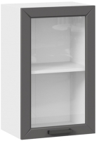 Шкаф навесной для кухни ТриЯ Лорас 1В45С (белый/холст вулкан) - 