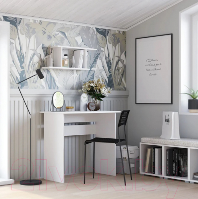 Изображение товара Полка Горизонт Мебель Асти 2 / 12АПН2Б (белый)