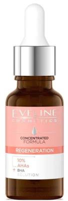 Сыворотка для лица Eveline Cosmetics Регенерирующая с 10% АНА-кислотами и комплексом ВНА (18мл)