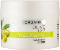 Крем для лица Eveline Cosmetics Organic Olive Интенсивно питательный омолаживающий (50мл) - 